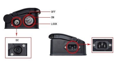 Кейс для акумуляторної батареї електровелосипедів 36V 15Ah (12939)