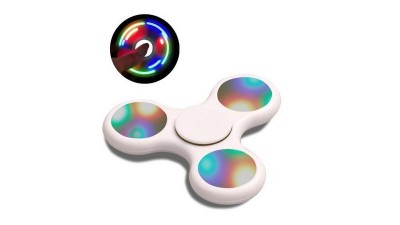 Світящий спінер LED Spinner іграшка на три пальці (12941)