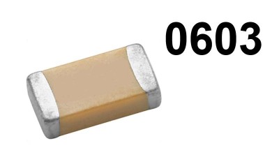 Конденсатор керамічний SMD 0603 2.2uF 25шт (13052)