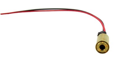 Лазерний модуль лазер точка 650nm 3-5V червоний (14160)