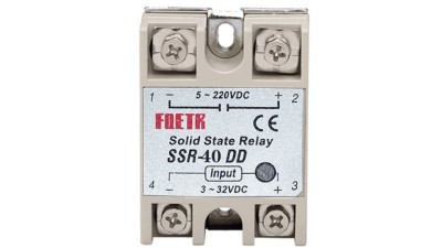 Однофазне твердотіле реле SSR-40DD 40А DC-DC (14165)