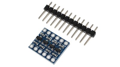 Перетворювач логічних рівнів 4*5V-3V IIC UART SPI (14175)