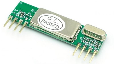 Модуль супергетеродинного RF приймача RXB6 433 MHz Arduino (14185)