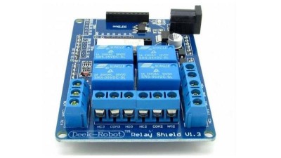 Плата реле Шилд Shield v1.3 XBee Bluetooth Wireless 4 канали Arduino (14198)