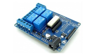 Плата реле Шилд Shield v1.3 XBee Bluetooth Wireless 4 канали Arduino (14198)