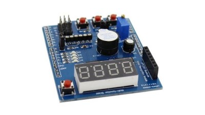 Багатофункціональна плата для навчання Multifunction Shield Arduino (14209)
