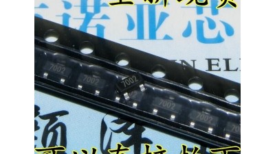 Транзистор N-канал 2N7002 60V 0.2A SOT-23 10шт (14217)