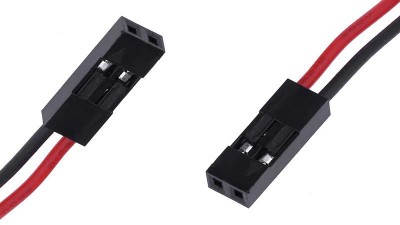 Кабель 2pin мама-мама 70 см для 3D-принтера ЧПУ (14236)