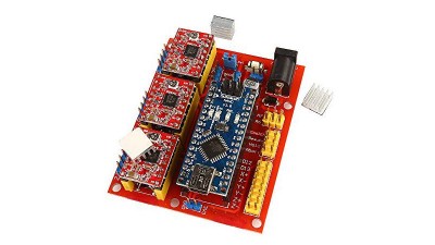 Плата розширення ЧПУ Arduino Nano CNC Shield v4.0 (14237)