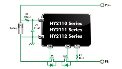Контролер балансир BMS Li-Ion Hycon HY2213-BB3A BA3B (14257)