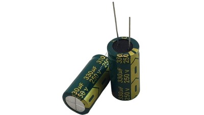 Електролітичний конденсатор 250V 330uF 18*35мм (14263)