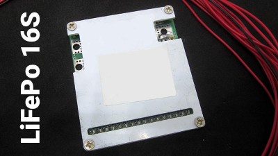 Контролер захисту заряду розряду BMS 16S LiFePo 48V 20A (14273)