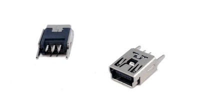 Роз'єм під пайку mini USB (14283)