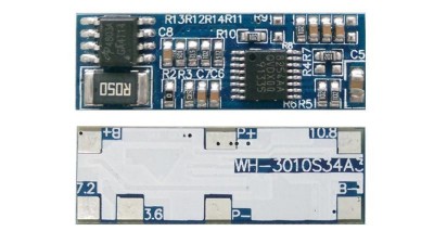 Плата захисту зарядe разрядe 3*LiFePo 9.6V 10.8V 2A (14303)