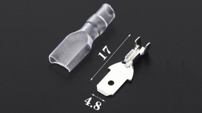 Клема ножова ізольована тато 4.8мм (14311)