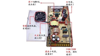 Універсальний блок живлення 12V 30A S-360-12 (14349)