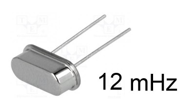 Кварцовий резонатор кварц 12mHz (14373)