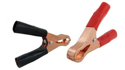 Затискачі крокодили для електроніки 30A 75мм (14404)