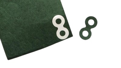 Паперова ізоляція на плюс двох акумуляторів Li-Ion 18650 5шт (14465)