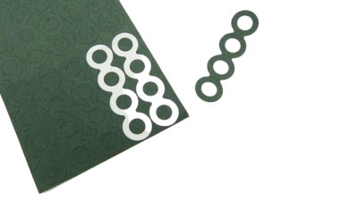 Паперова ізоляція на плюс чотирьох акумуляторів Li-Ion 18650 5шт (14469)