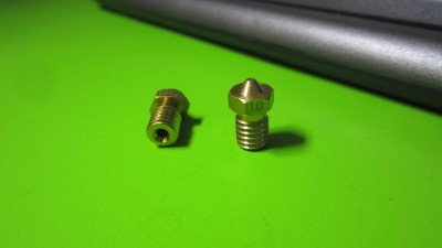 Сопло E3D M6 0.1 мм під нитку 1.75 1.75*0.1 мм для 3D-принтера (14490)