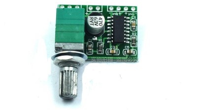 Підсилювач GF1002 PAM8403 2х3W 5V з регулятором гучності (14542)