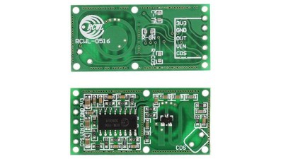 Мікрохвильовий датчик руху RCWL-0516 5-8 метрів (14543)