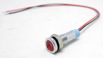 LED світлодіод червоний 6мм DC 24V (14551)
