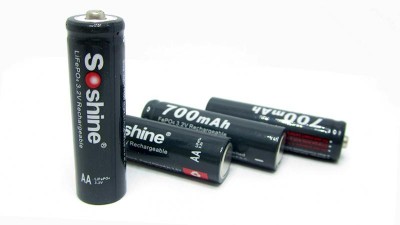 Акумулятор LiFePO4 Soshine 14500 AA пальчиковий 3.2V 700mAh (14560)