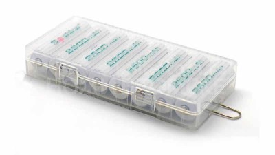 Бокс для зберігання акумуляторів 8*14500 AA коробка кейс Soshine (14567)