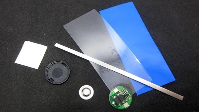 Комплект для установки плати захисту на акумулятор 18650 DIY (14653)