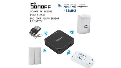 Розумний Wi-Fi міст Sonoff RF 433MHz Wi-Fi сигналізація (14675)