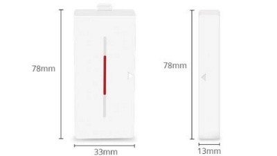 Датчик відкривання Геркон Wi-Fi сигналізації Sonoff Gerkon RF 433MHz (14676)