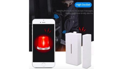 Датчик відкривання Геркон Wi-Fi сигналізації Sonoff Gerkon RF 433MHz (14676)