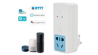 Бездротова Wi-Fi розетка Sonoff Socket Plug S22 Smart (14679)