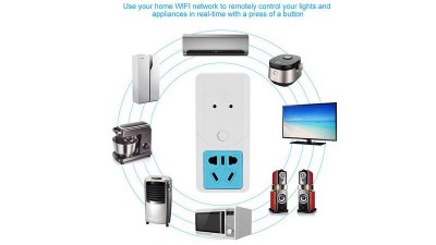 Бездротова Wi-Fi розетка Sonoff Socket Plug S22 Smart (14679)