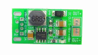 Підвищуючий DC перетворювач 5V-12V 2A 8W (14804)