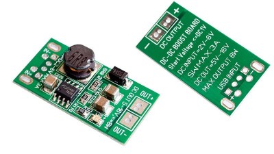 Підвищуючий DC перетворювач 5V-12V 2A 8W (14804)