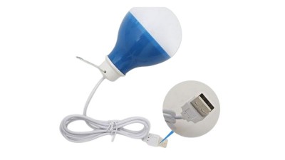 LED лампа нічник USB 9W споживання 5W (14818)
