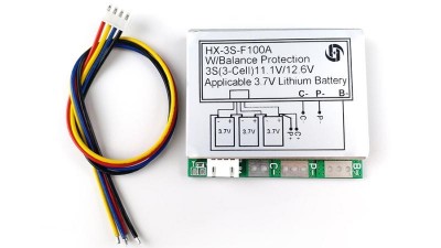 Плата захисту заряду розряду BMS 3S Li-Ion 12.6V 100A (14820)
