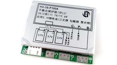 Плата захисту заряду розряду BMS 3S Li-Ion 12.6V 100A (14820)