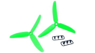 Пропелери лопасті квадрокоптера дрона LJI 5030 потрійні пара (14827)