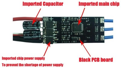 Регулятор ходу ESC Skylinker для безщіткових двигунів 40A ESC BEC (14837)