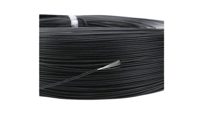 Ізольований кабель багатожильний ПВХ 26AWG UL1007 чорний 1м (14852)