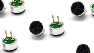 Мікрофон електретний 4522 KPCM-4522P 4.5*2.2мм з ножками (14868)