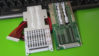 Плата захисту заряду розряду BMS LiFePo 16S 48V 45A з балансиром (14891)