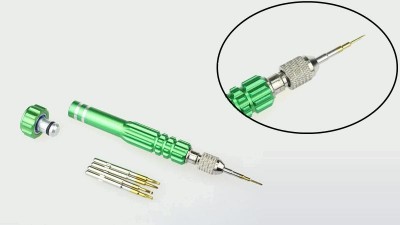 Викрутка з набором насадок 5 в 1 для розбирання телефонів планшетів (14904)