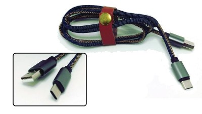 Кабель для зарядки і передачі файлів data USB - microUSB  Type C (14969)