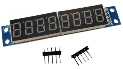 Семисегментний LED індикатор на MAX7219 Arduino (14982)