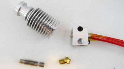 Хотенд екструдер V6 3.0*0.4мм довгий для 3D-принтера (14991)